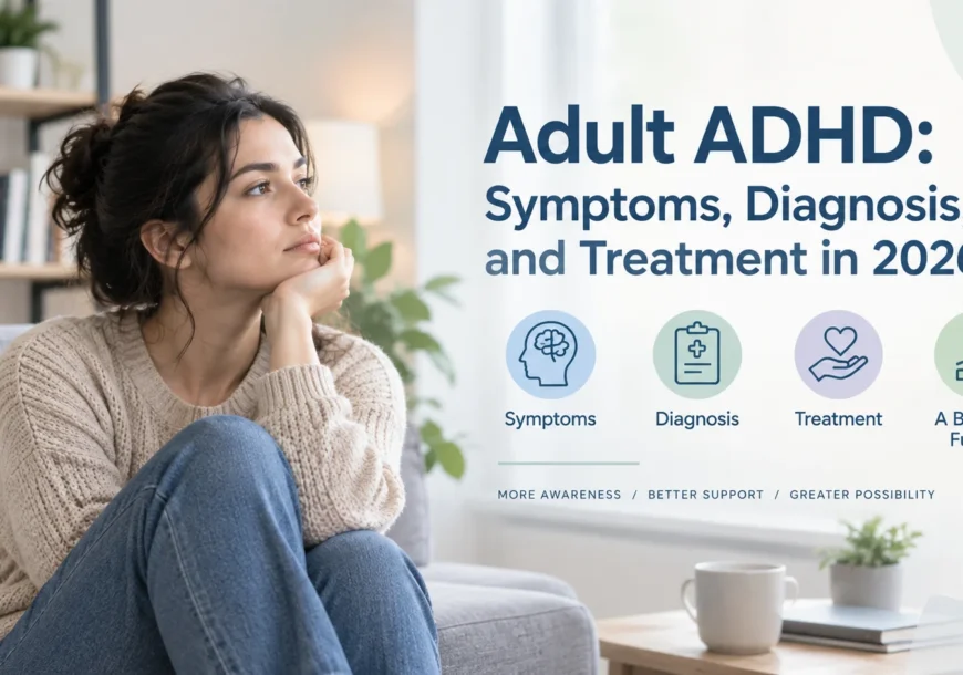 Adult ADHD Symptoms, Diagnosis, and Treatment in 2026